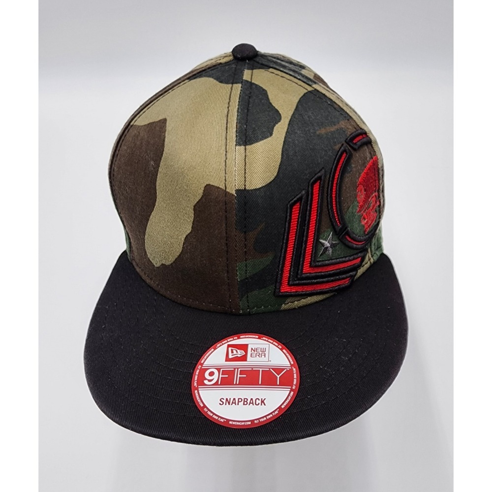 New Era 9Fifty Camo Snapback Hat Cap One Size